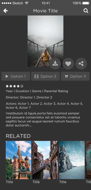 détails du film un mobile